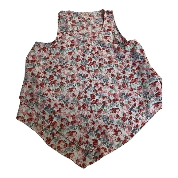 HOLLISTER Layered Ruffle Floral Top - Picture 3 of 4